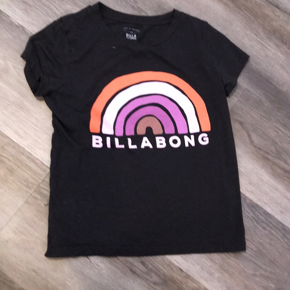Black bilibong tee